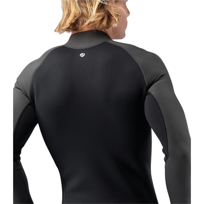 2024 Zhik Mens Microfleece X Neoprene Wetsuit Top DTP-0580-BLK - Black